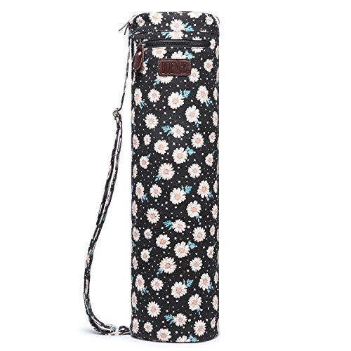 BOENCE Jógaszőnyeg Táska (Fekete,Virágos) - BShopy