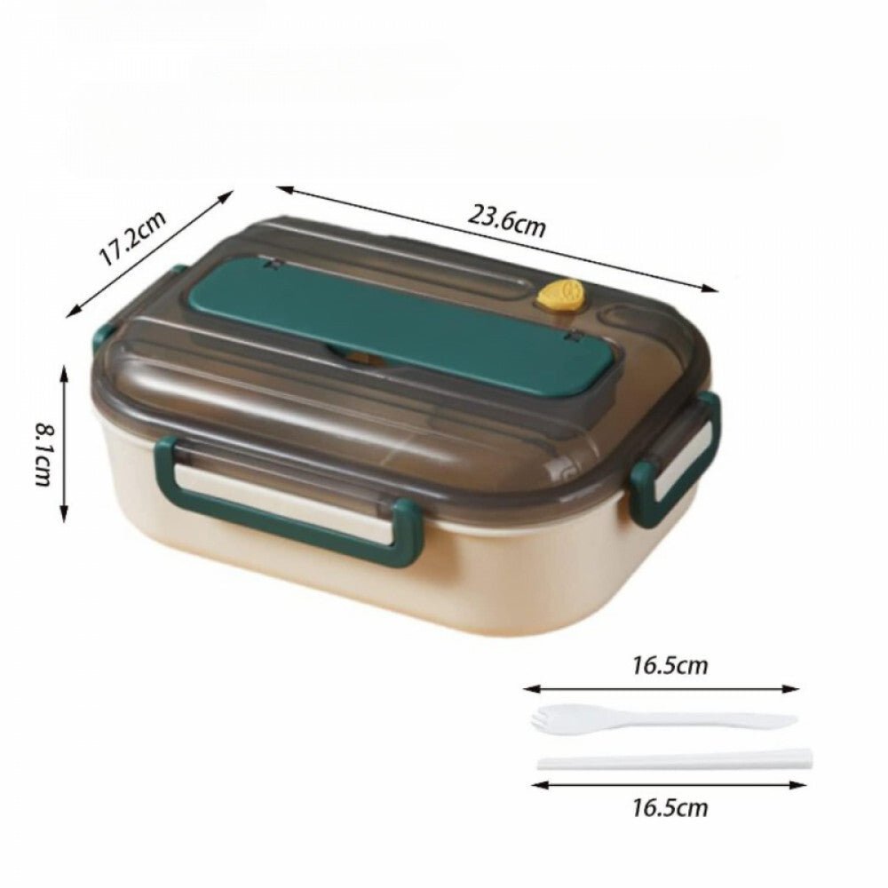 BSHOP Osztott Tárolós Ételhordó Szett 1300 ml (Bézs) - BShopyX001GHUWO3_2