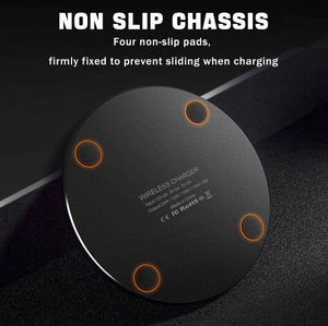 Bshopy LTD‑006 Vezeték nélküli 15 W Gyors Töltőpad – Qi Kompatibilis Telefonokhoz - BShopy