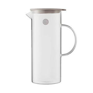 Buydeem CD2003 Teáskanna Hőálló Üveg Kancsó, Fedéllel 1200ml - BShopy