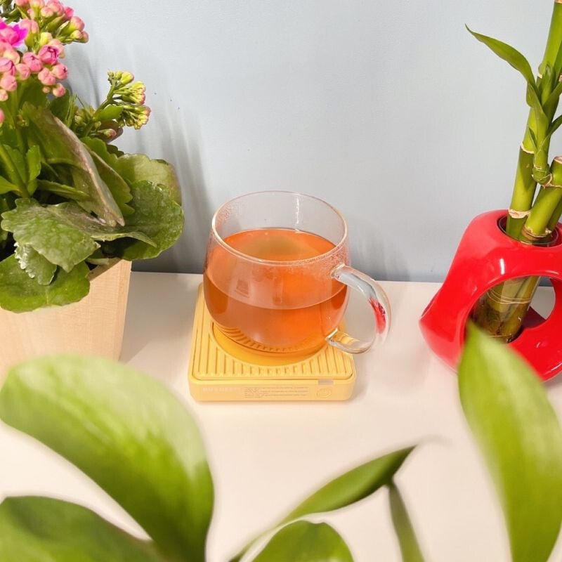 Buydeem Elektromos Bögremelegítő 2 Hőfokkal - Szilikon, Automatikus Kikapcsolás - Sárga - BShopy6950386610260_6