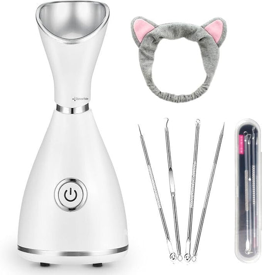 Diozo Nano Meleg Gőzös Arcgőzölő 300W – Mély Arctisztítás és Hidratálás Fehér - BShopyX00164H5WD_0