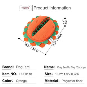 Doglemi Chomper Design Interaktív Kisállat Játék Kutyáknak - Narancssárga - BShopy
