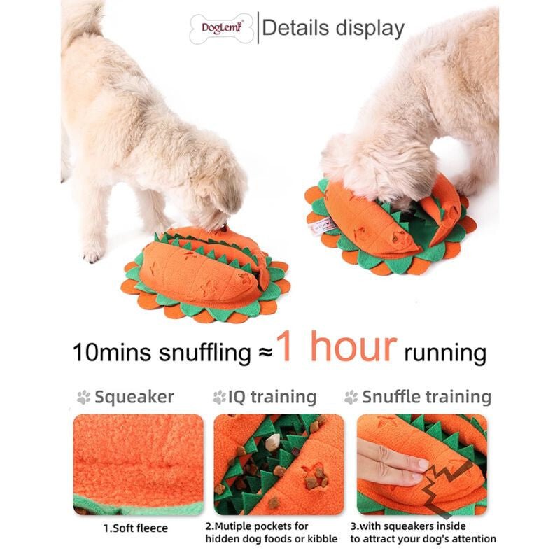 Doglemi Chomper Design Interaktív Kisállat Játék Kutyáknak - Narancssárga - BShopy