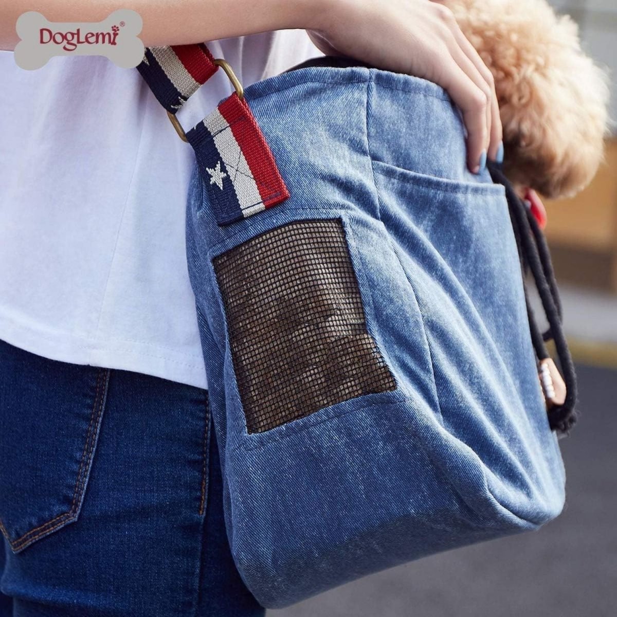 Doglemi Farmer Kisállathordozó Táska Vállpánttal - Kis és Közepes Kutyáknak-BShopy