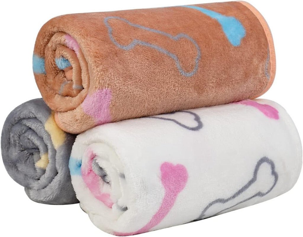 Dono Puha Kisállat - és Kanapétakaró 3db Fehér/Szürke/Barna M 76x52cm - BShopy