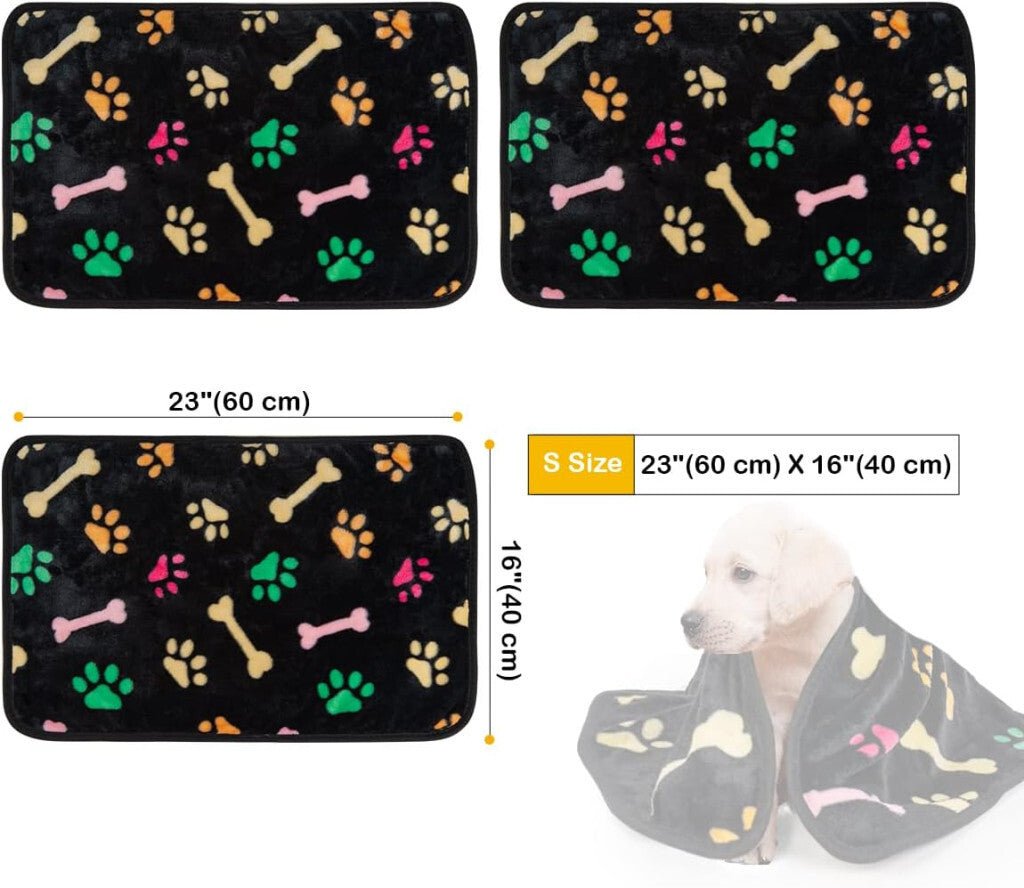 Dono Puha Kisállat - és Kanapétakaró 3db Fekete L 105x72cm - BShopy