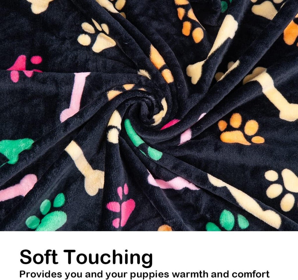 Dono Puha Kisállat - és Kanapétakaró 3db Fekete L 105x72cm - BShopy