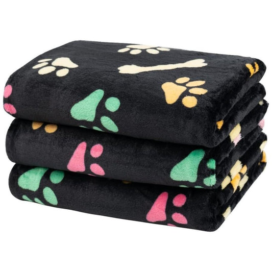 Dono Puha Kisállat - és Kanapétakaró 3db Fekete M 76x52cm - BShopy