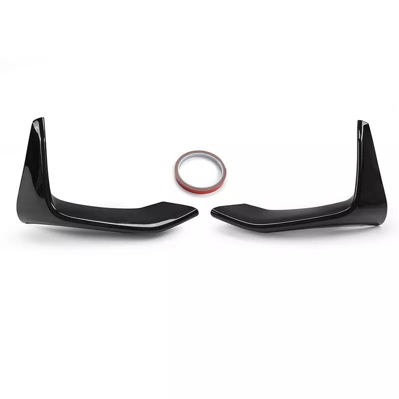 Első Lökhárító Légterelő Toldat 2db BMW Autókhoz (Fekete) - BShopy