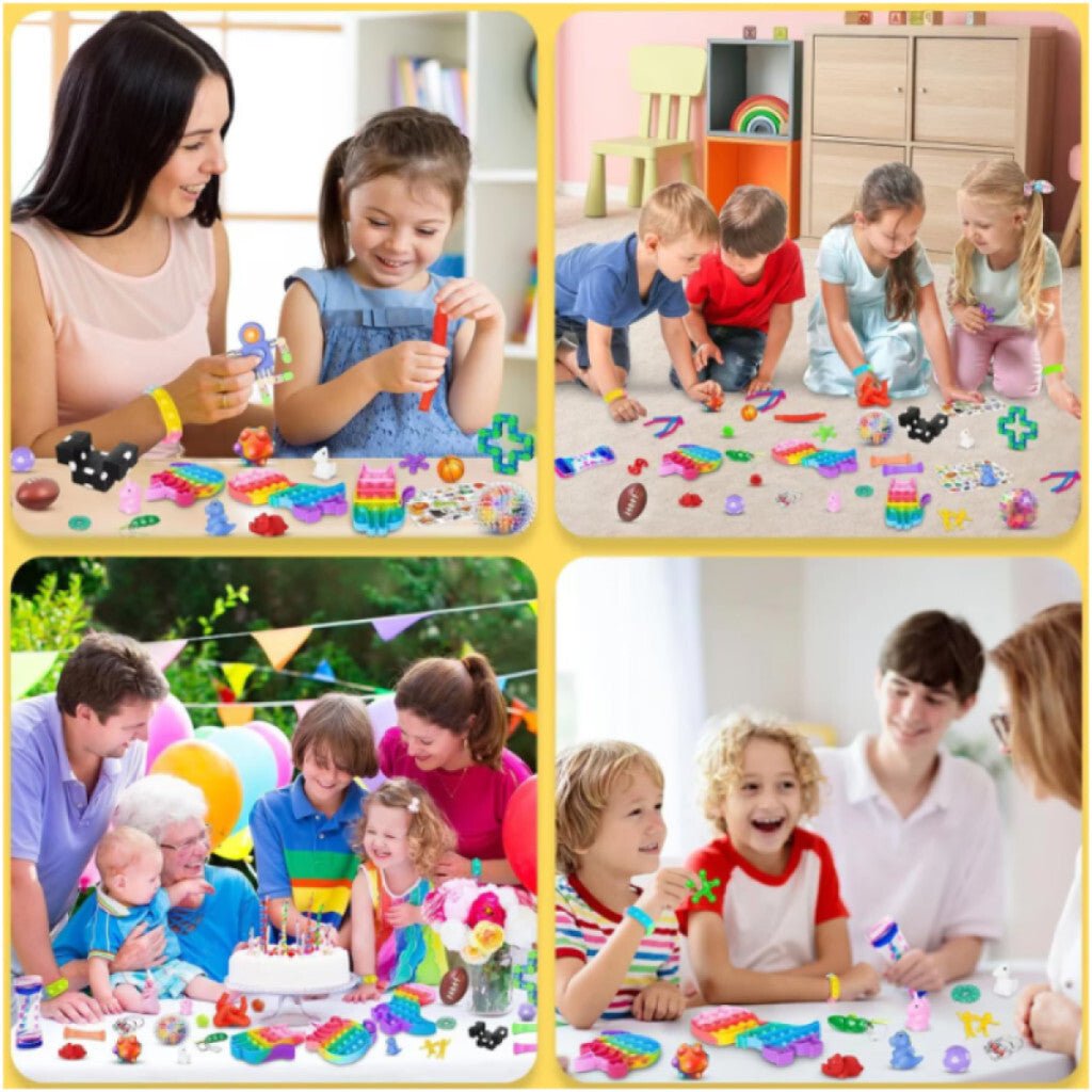 Fidget Meglepetés Játék Csomag - Stresszoldó és Szórakoztató Szett - BShopy20240226_8