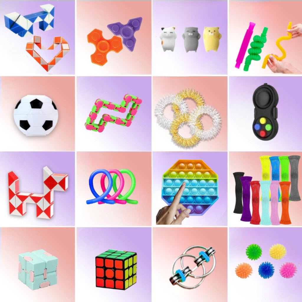 Fidget Meglepetés Játék Csomag - Stresszoldó és Szórakoztató Szett - BShopy20240226_0