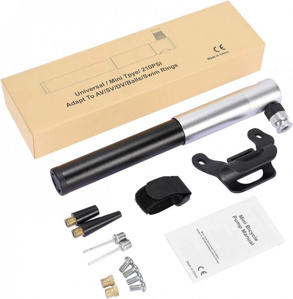 Gifort Mini Többfunkciós Kerék - és Gumi Pumpa - Hordozható, Univerzális Szelepcsatlakozóval - BShopy