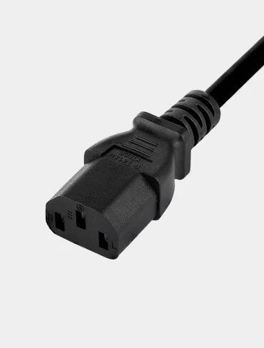 Hálózati Tápkábel 250V - Fekete, Univerzális Tápvezeték Elektronikai Eszközökhöz - BShopy