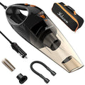 Hikeren Hordozható Autós Kézi Porszívó 12 V - 106 W, HEPA - Szűrős - BShopy