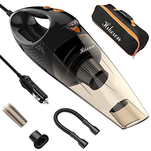 Hikeren Hordozható Autós Kézi Porszívó 12 V - 106 W, HEPA - Szűrős - BShopy