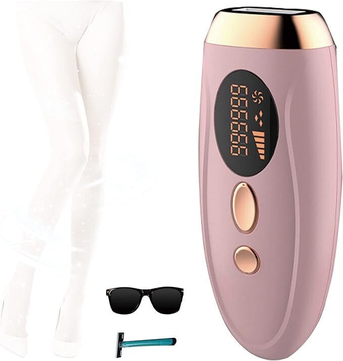 IPL Szőrtelenítő Készülék Otthoni Használatra - Rózsaszín - Bronz, 5 Erősségi Fokozat - BShopyIPL Szőrtelenítő Készülék Otthoni Használatra