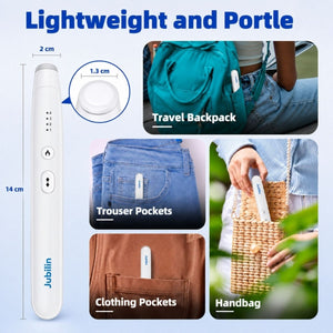 Jubilin Elektromos Rovarcsípés Kezelő – 4 Hőmérsékleti Fokozattal, USB-C Tölthető, Rovarcsípések Enyhítésére-BShopy