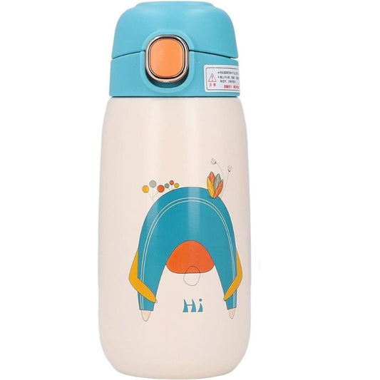 KADIMENDIUM Gyerek Termosz, Palack 320 ML, Rozsdamentes Acél (Türkiz) - BShopy