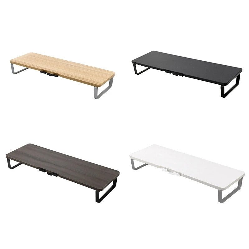 Klasszikus Monitorállvány Mobiltelefon - Tartóval (Fehér) - BShopy