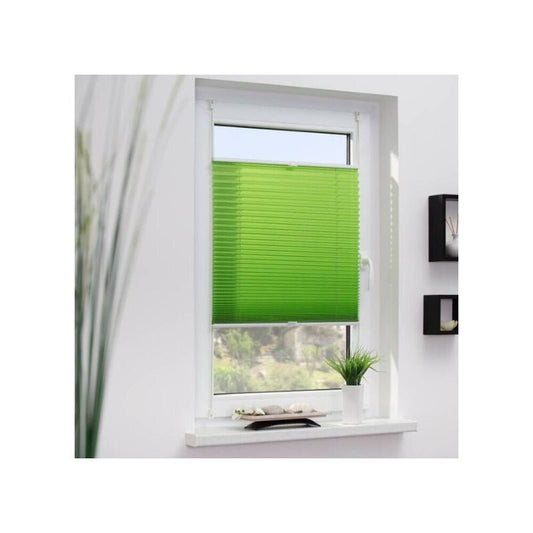 Lichtblick Klemmfix Pliszé Roló – Zöld, 120 x 130 cm - BShopy4712914904980_0