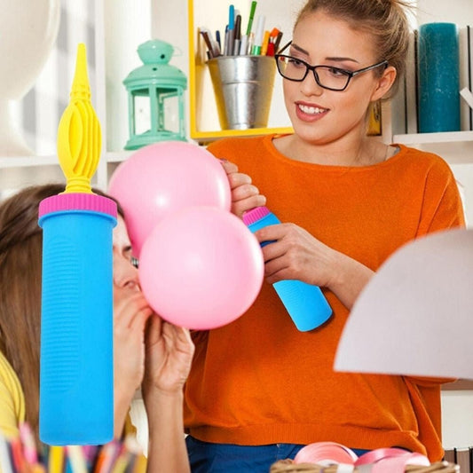 Linsition Kézi lufifújó pumpa - 2 Darabos Lufi Fújó Pumpa Készlet Dekoráláshoz és Bulikhoz - BShopy9120083802269_0