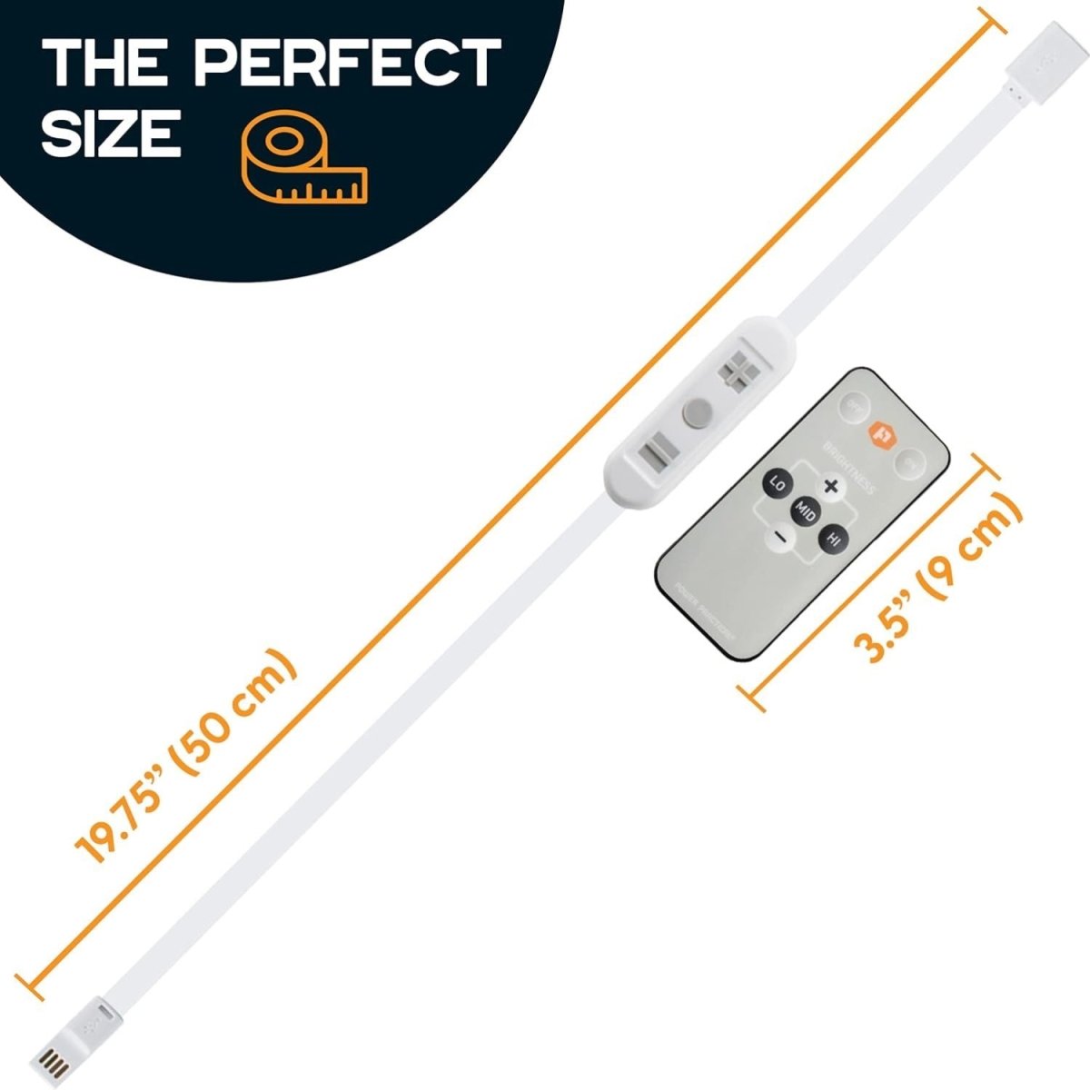 Luminoodle USB LED vezérlő és vezeték nélküli RF távirányító – Univerzális világításvezérlés - BShopy