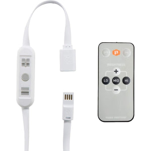 Luminoodle USB LED vezérlő és vezeték nélküli RF távirányító – Univerzális világításvezérlés - BShopy