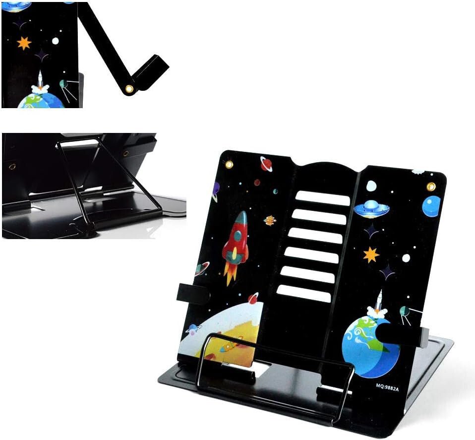 MEISHANG Hordozható Könyvtartó (Fekete) - BShopyX001BTMP41_0