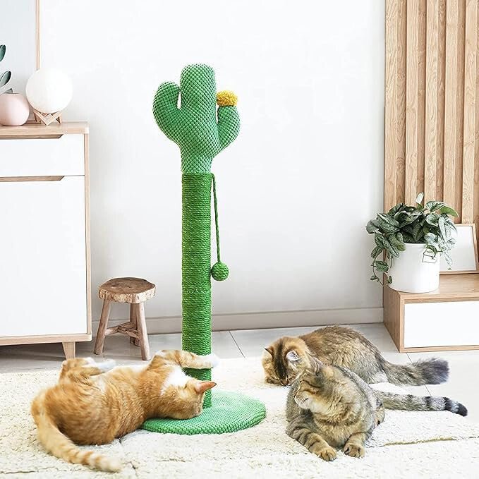 Morapets Kaktusz Alakú Macska Kaparófa - 58 cm Magas - BShopy