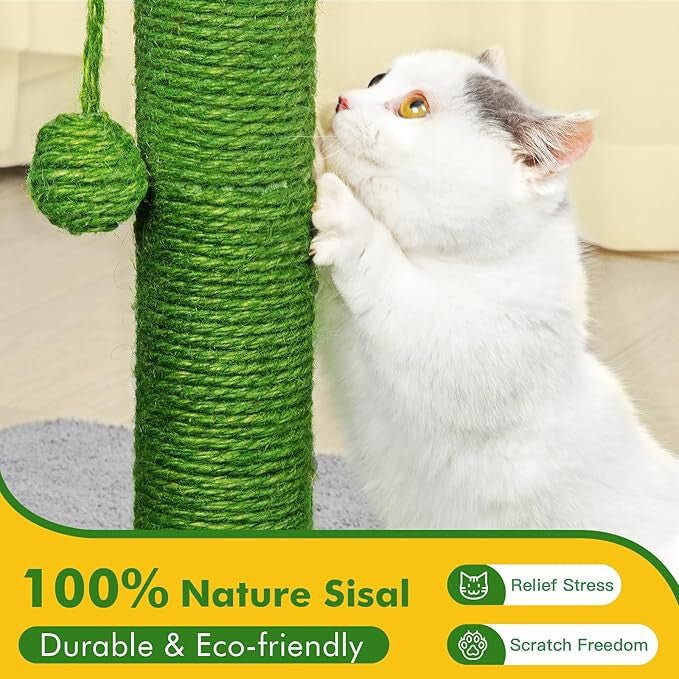 Morapets Kaktusz Alakú Macska Kaparófa - 58 cm Magas - BShopy