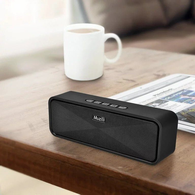 Muzili Vezeték Nélküli Bluetooth Hangszóró - Fekete - BShopy