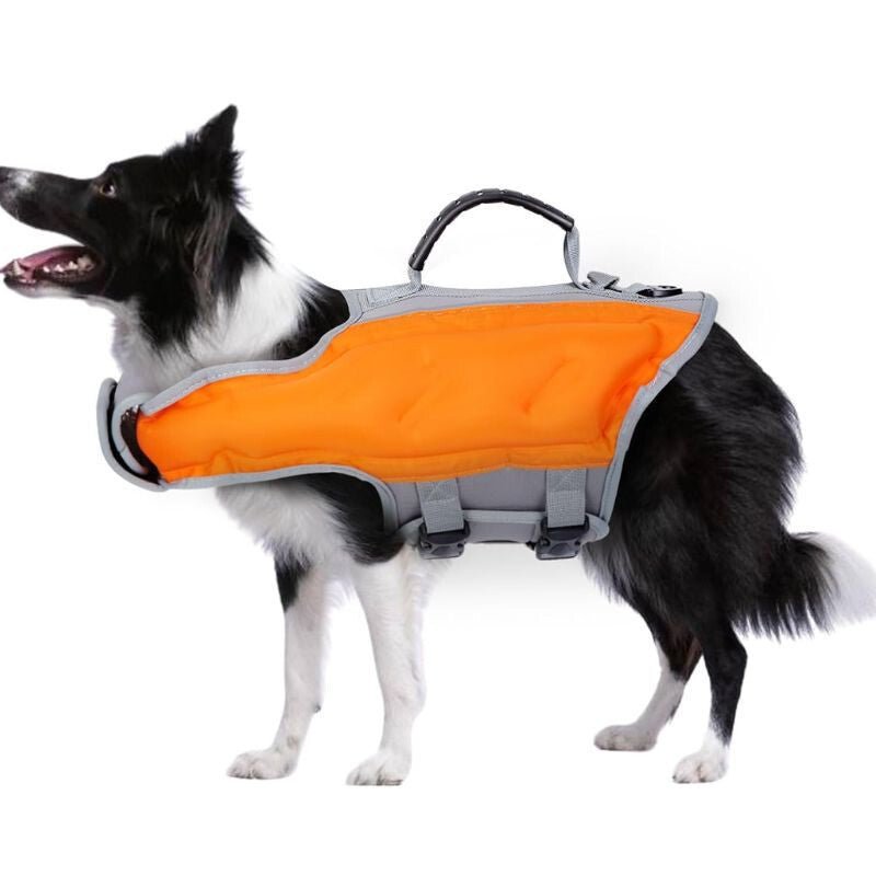 Ownpets Mentőmellény Kutyáknak, M (Narancssárga - Szürke) - BShopy