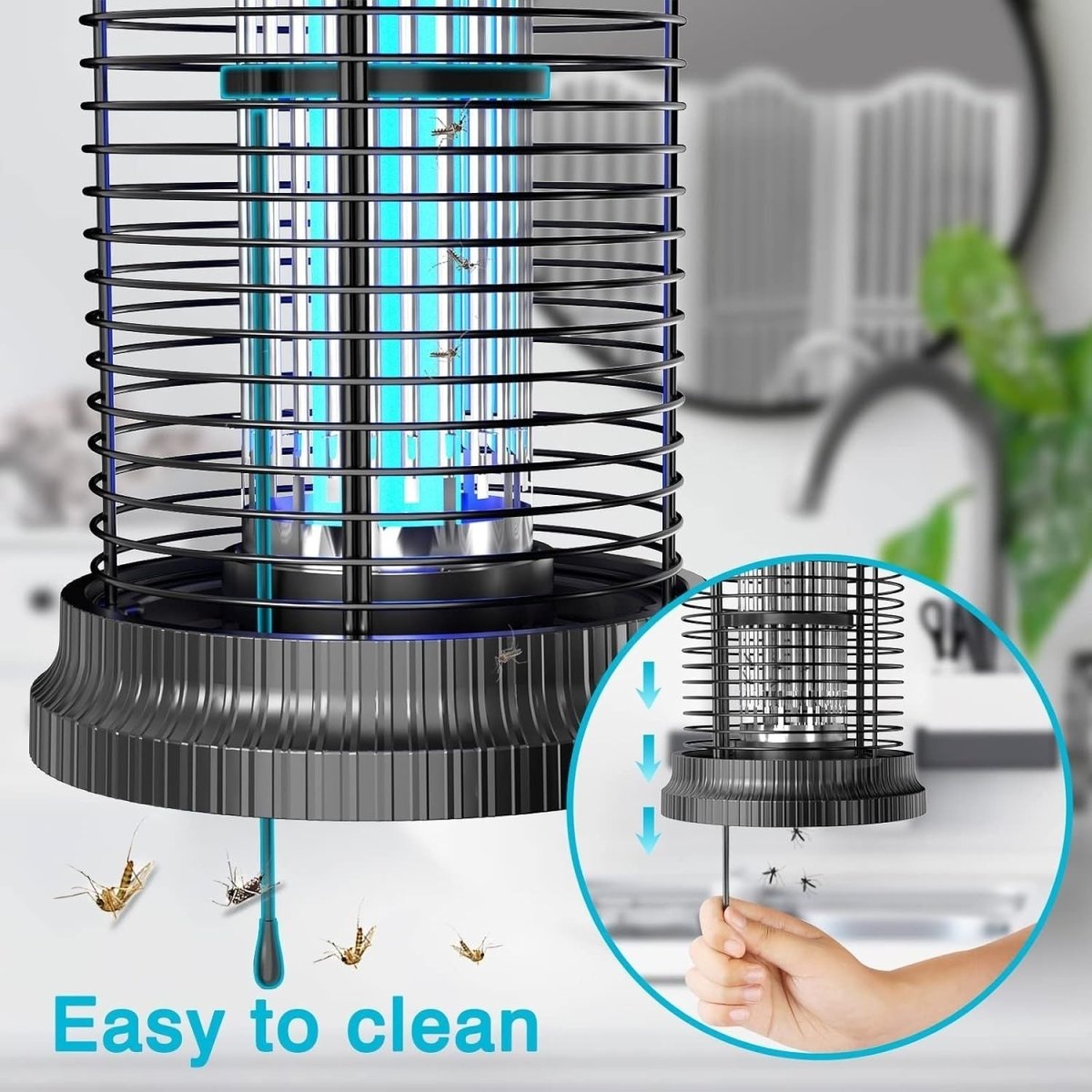 Palone MWS-028 Elektromos UV Rovarcsapda - Szúnyogirtó Lámpa, 20W, 4500V-BShopy