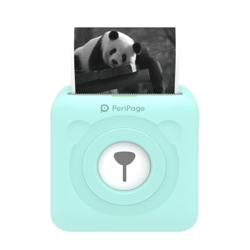PeriPage Mini Hordozható A6 Fotónyomtató (Türkizkék) - BShopy