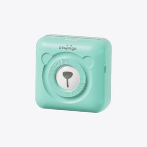 PeriPage Mini Hordozható A6 Fotónyomtató (Türkizkék) - BShopy