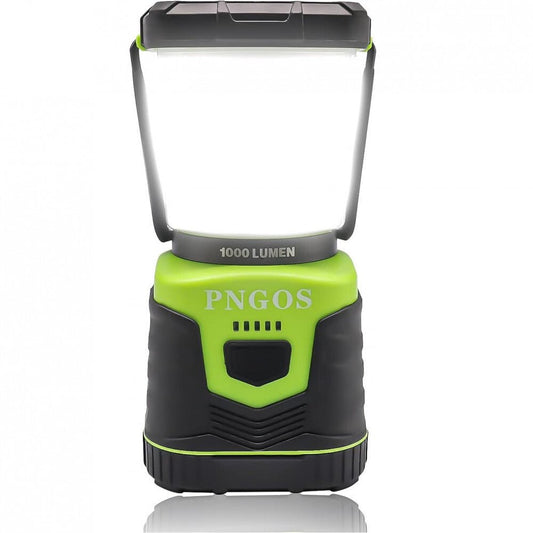 Pngos Zöld LED Hordozható Kempinglámpa Akkumulátorral - 10 LED - BShopyX001NN6JZ1_0