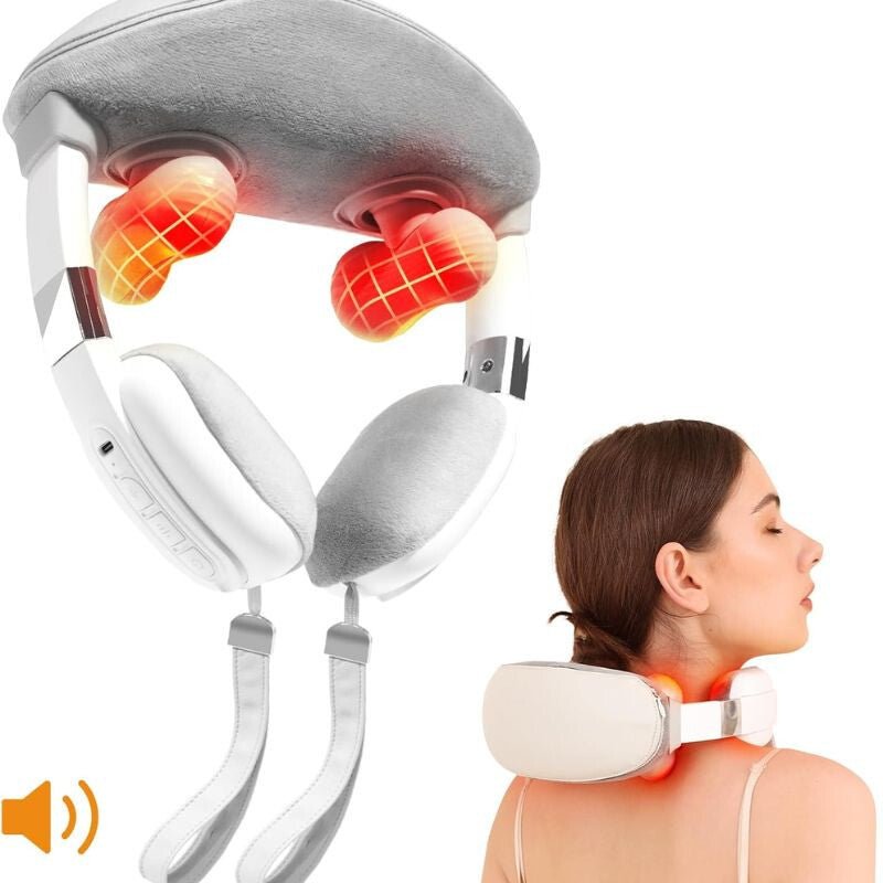 Prémium Nyak - és Vállmasszírozó – Mély Gyúró Masszázs, Hőterápiával - BShopy