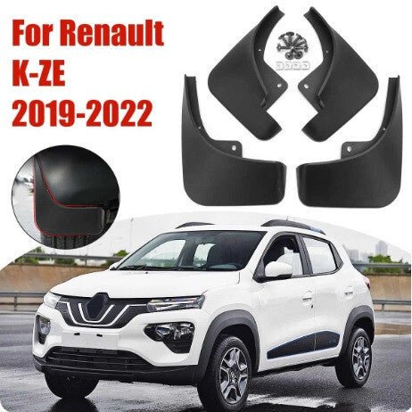 Renault Kwid E - Tech, Dacia Rugós, City K - ZE, IKCO K112 Hegymászó Fröccsenésvédő Sárvédő Szett - 4 db - os Készlet - BShopy