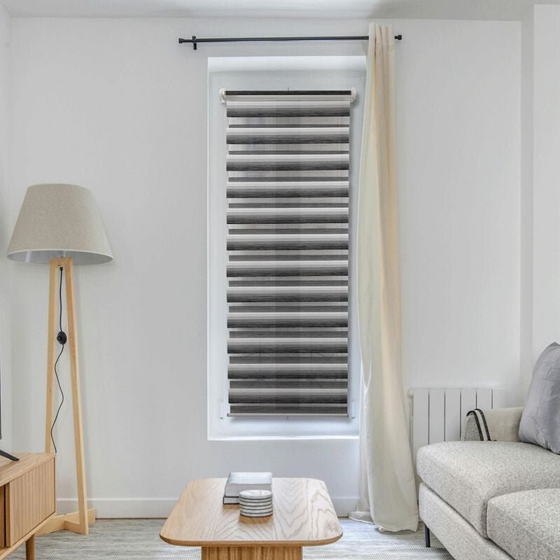 Rolmax Nappal - Éjszaka Típusú Roló 40x130 cm - Szürke - BShopy