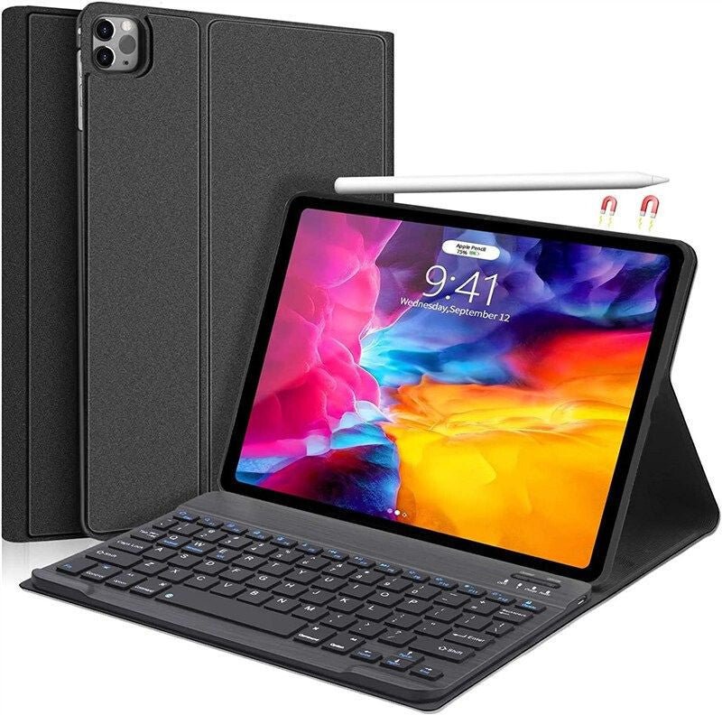 SENGBIRCH iPad Pro 11 Hüvelykes Táblagép Tok Billentyűzettel (Fekete) - BShopy