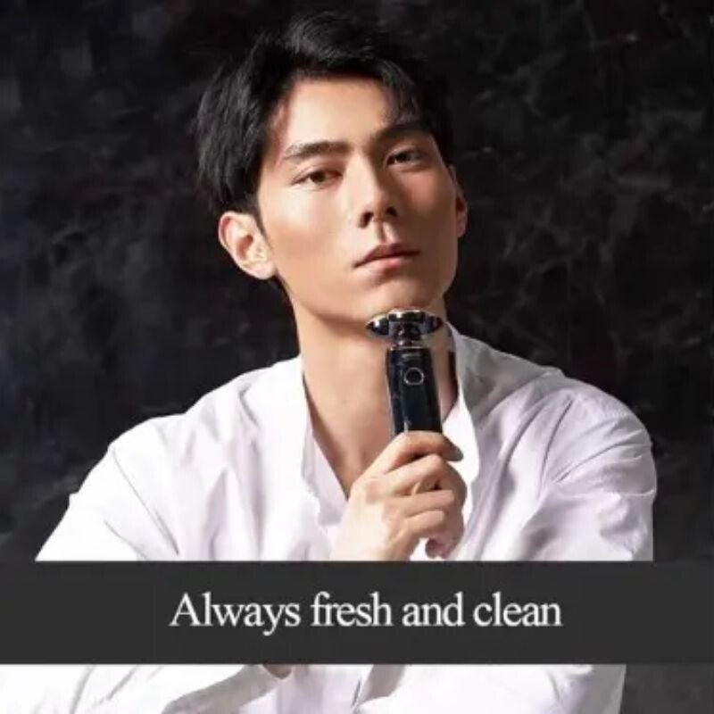 Soocas S32 Fekete Elektromos Szakállvágó Bőrtisztító Tartozékokkal - BShopy