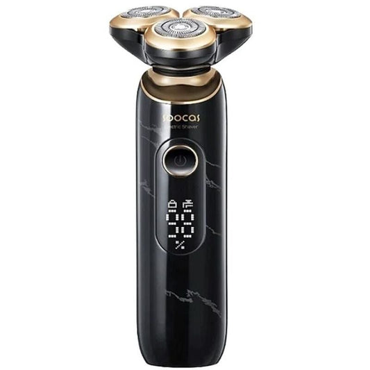 Soocas S32 Fekete Elektromos Szakállvágó Bőrtisztító Tartozékokkal - BShopy