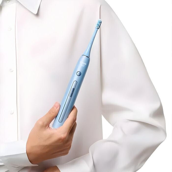Soocas X3 Pro Elektromos Fogkefe – Érzékeny Fogakra is, UV Tok +1 Cserefej - Kék - BShopy