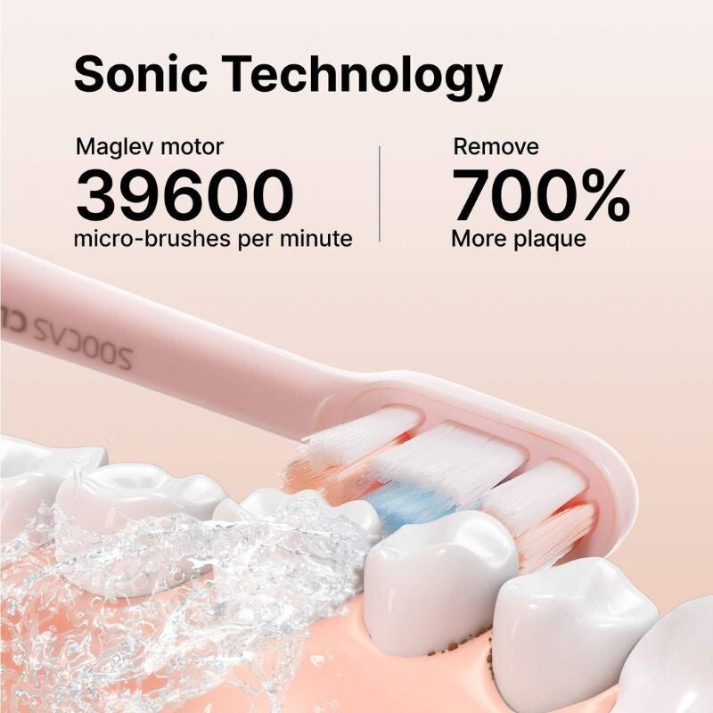 Soocas X3U Szónikus Elektromos Fogkefe USB - C Töltéssel - BShopy