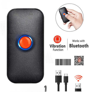 Tera 1100 Hordozható Vonalkódolvasó – 1D/2D, QR - Kód, USB, Bluetooth, Vezeték Nélküli - BShopy