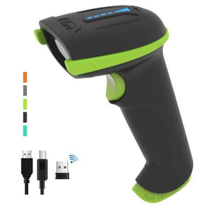 Tera 5100 Lézeres 1D Vezeték Nélküli Vonalkódolvasó – USB, Nagy Hatótáv, Strapabíró Kialakítás - Fekete - BShopy