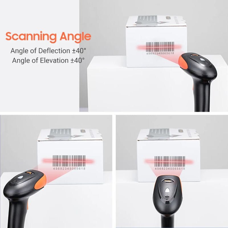 Tera 6900 1D Lézeres USB Vonalkódolvasó Intelligens Állvánnyal – Gyors és Precíz Szkennelés - BShopyTERA1D6900_2