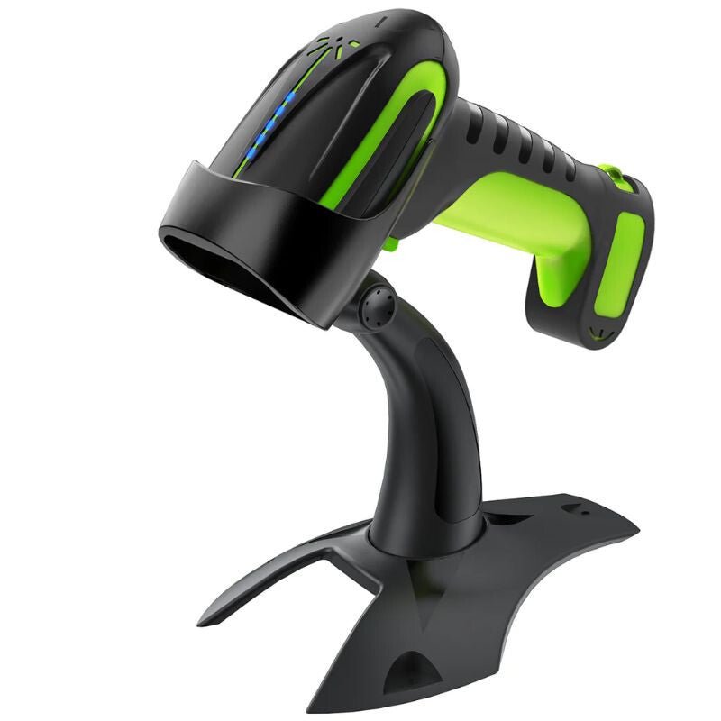Tera 8100 Vezeték Nélküli 1D/2D/QR Vonalkódolvasó Bluetooth és USB Csatlakozással - Zöld - BShopy