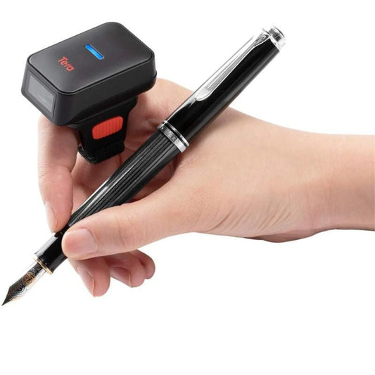 Tera Ergonomikus Gyűrűs Vonalkódolvasó – 1D & 2D QR, Bluetooth / 2.4G / USB Csatlakozás - BShopy